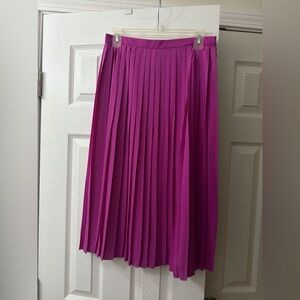 J. Crew A-Line Pleated Skirt